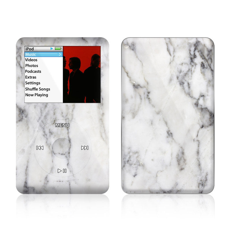 White Marble - iPod Classic Skin