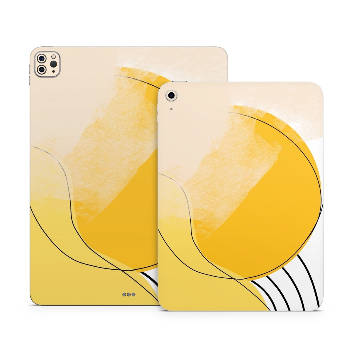 Abstract Yellow - Apple iPad Skin