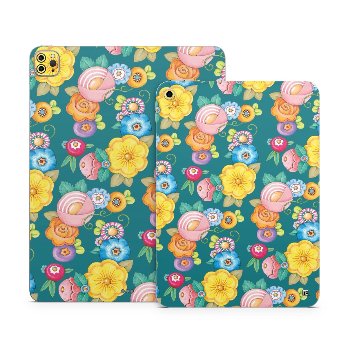 Act Right Flowers - Apple iPad Skin