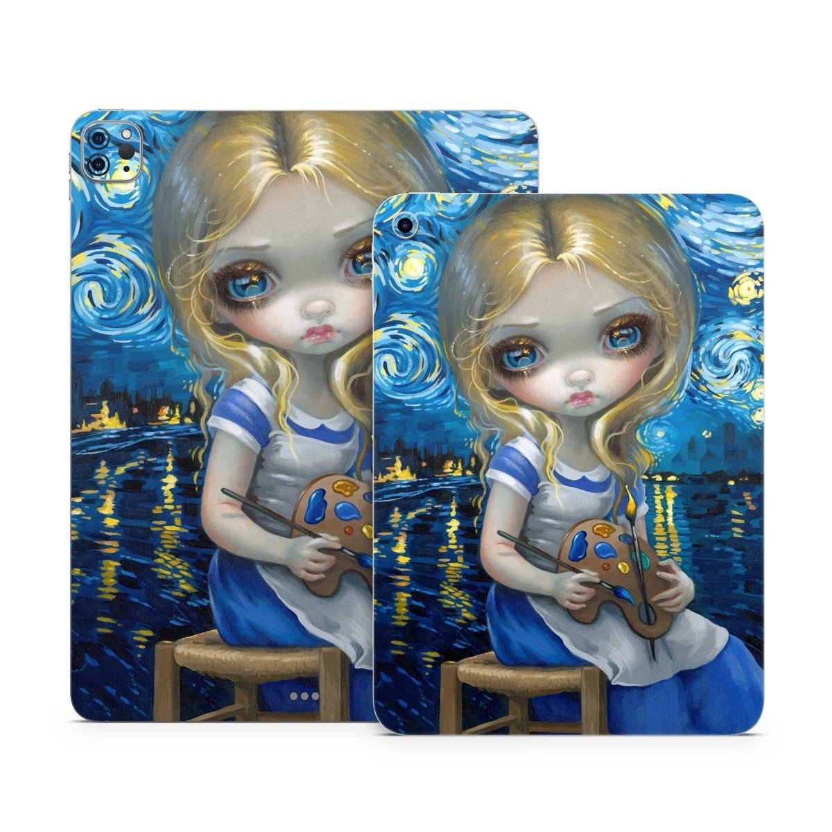 Alice in a Van Gogh - Apple iPad Skin