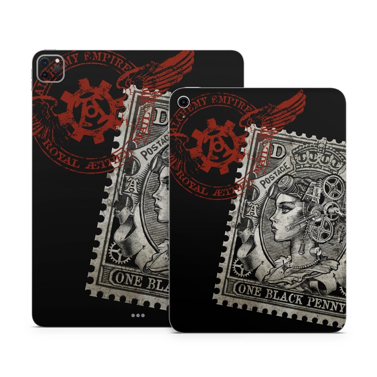 Black Penny - Apple iPad Skin