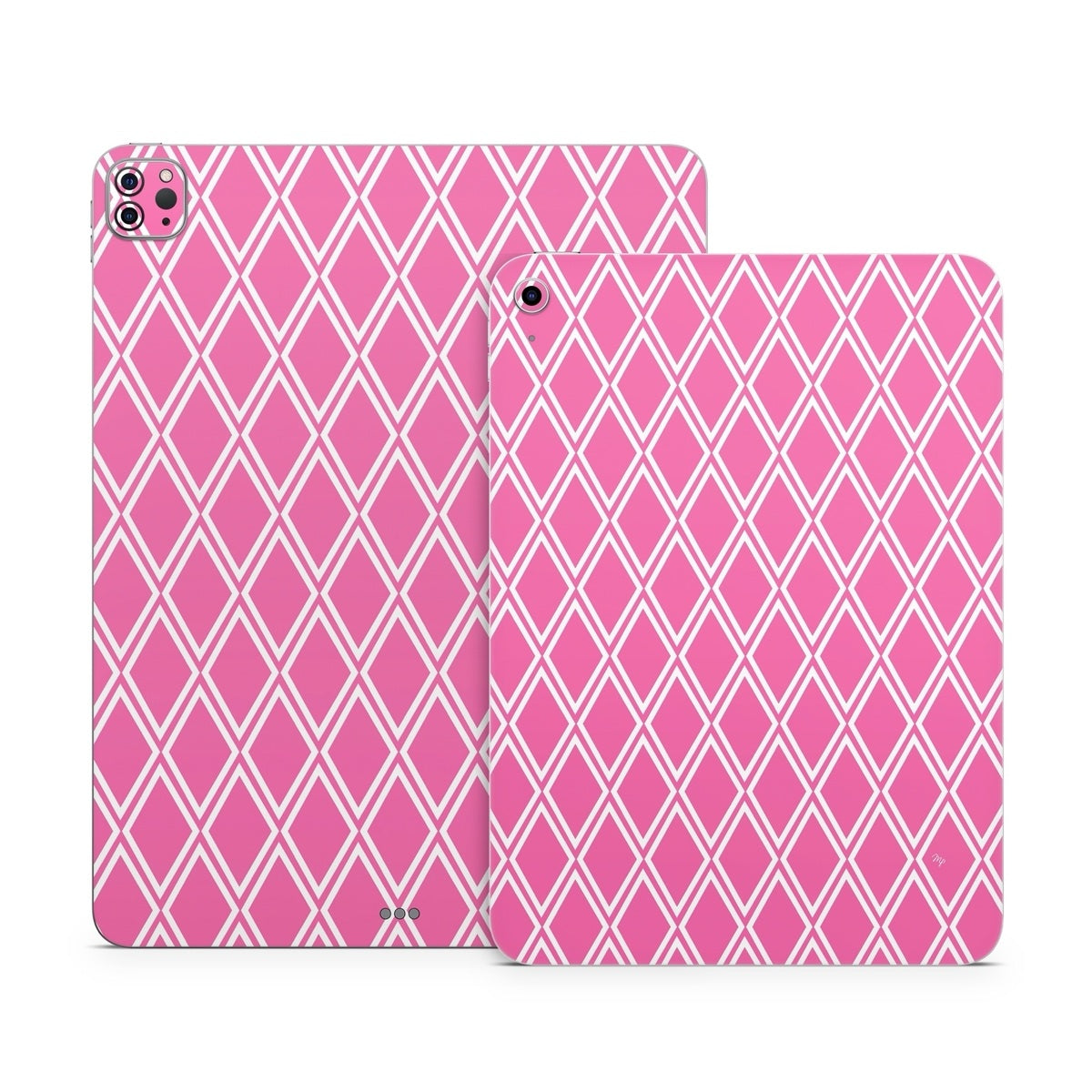 Pink Checks - Apple iPad Skin