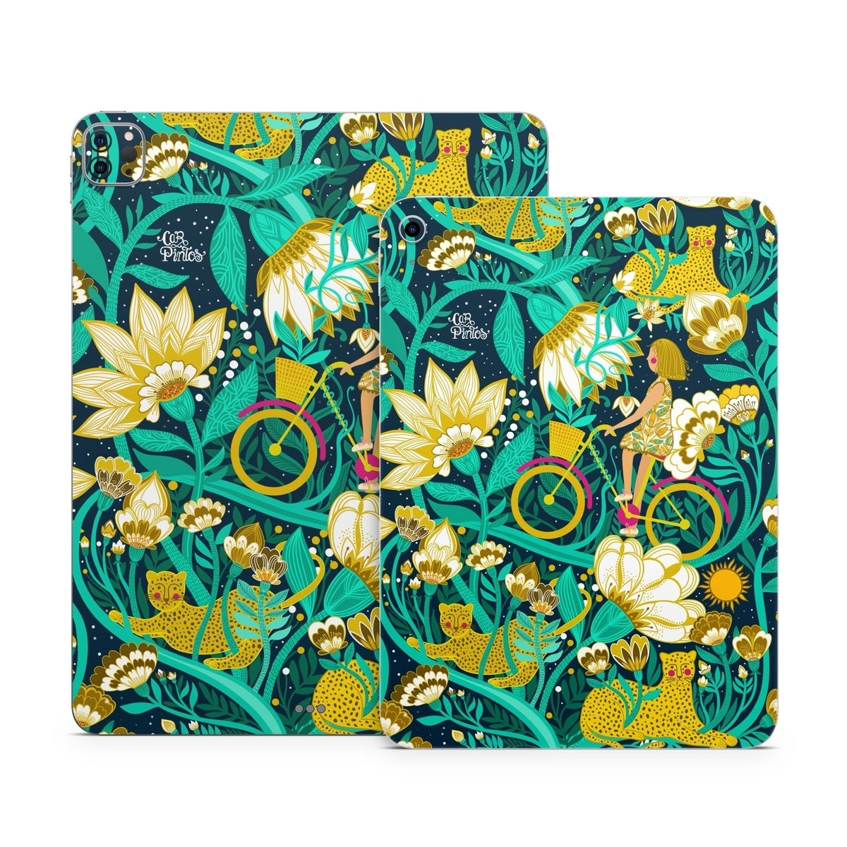 Cheetah Garden - Apple iPad Skin