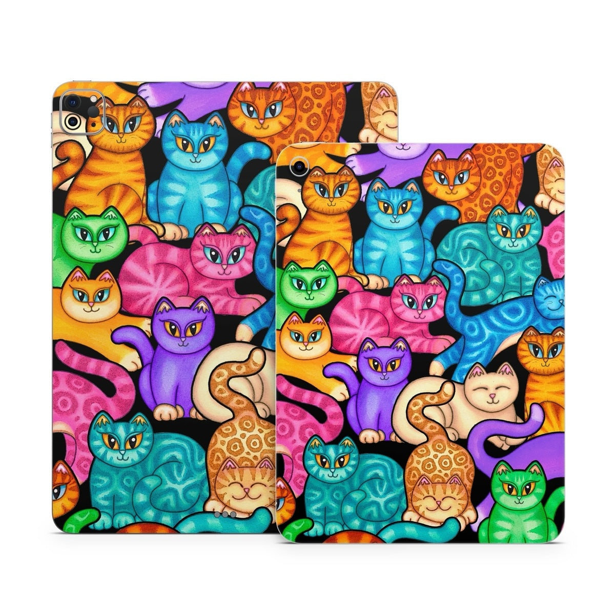 Colorful Kittens - Apple iPad Skin