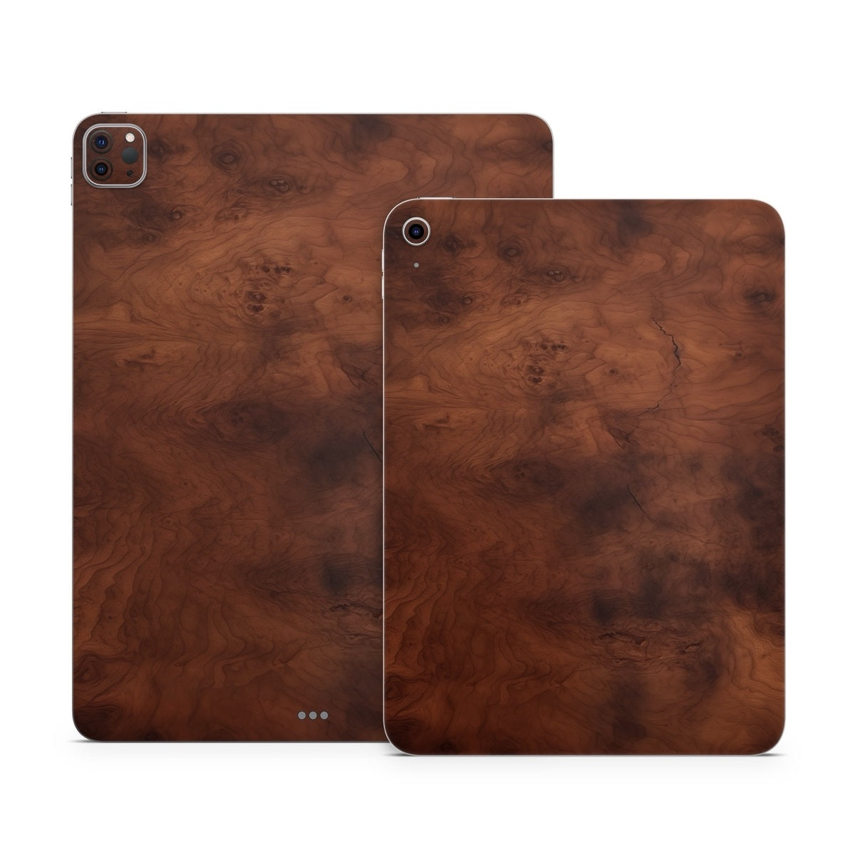 Dark Burlwood - Apple iPad Skin