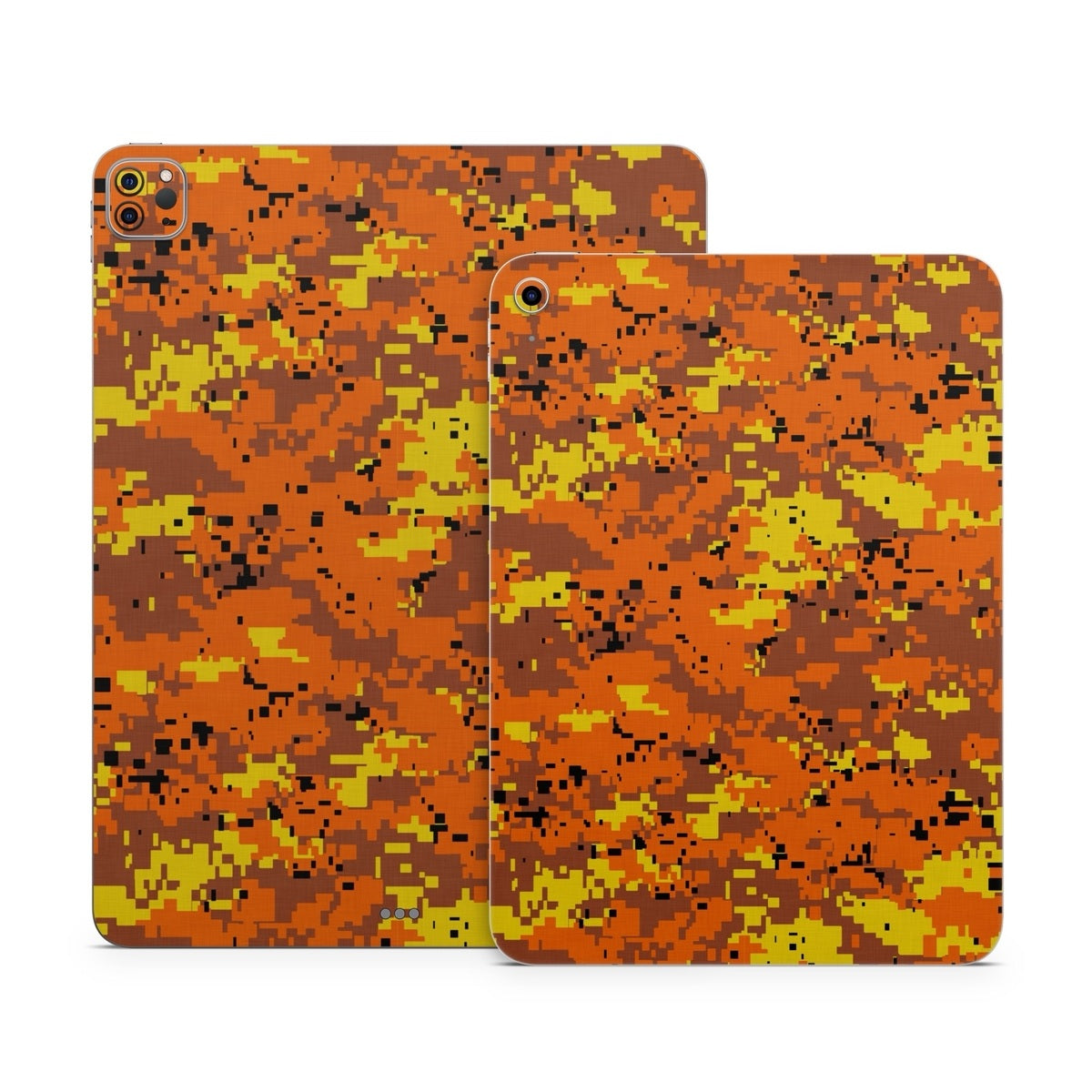 Digital Orange Camo - Apple iPad Skin