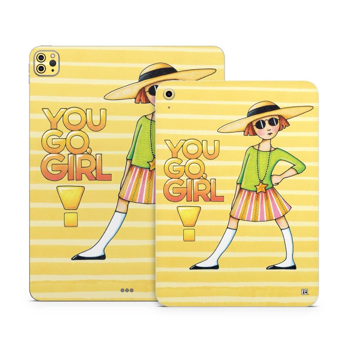 You Go Girl - Apple iPad Skin