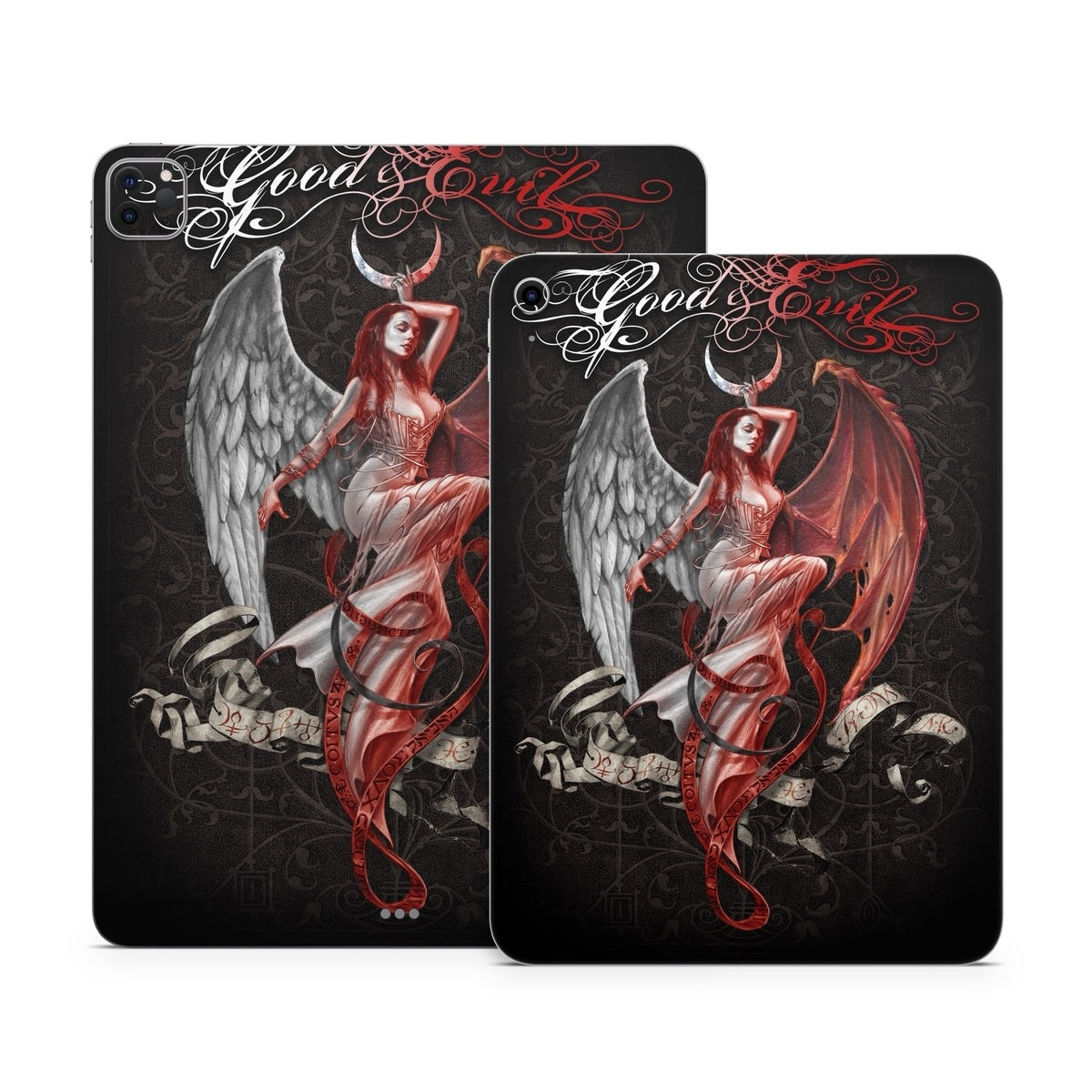 Good and Evil - Apple iPad Skin