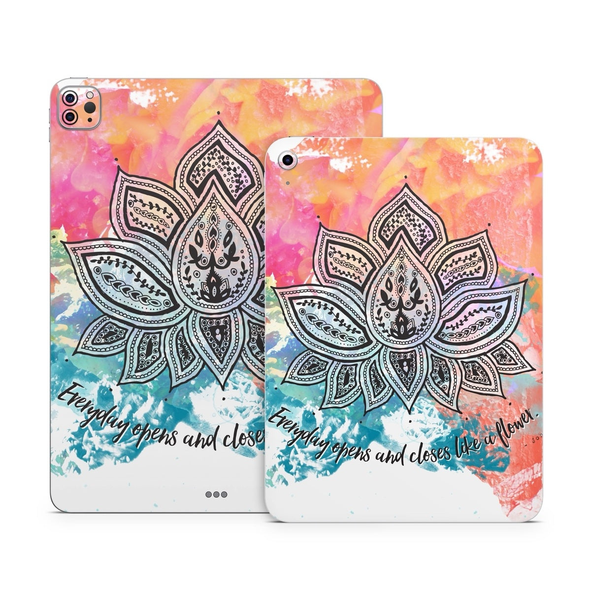 Happy Lotus - Apple iPad Skin