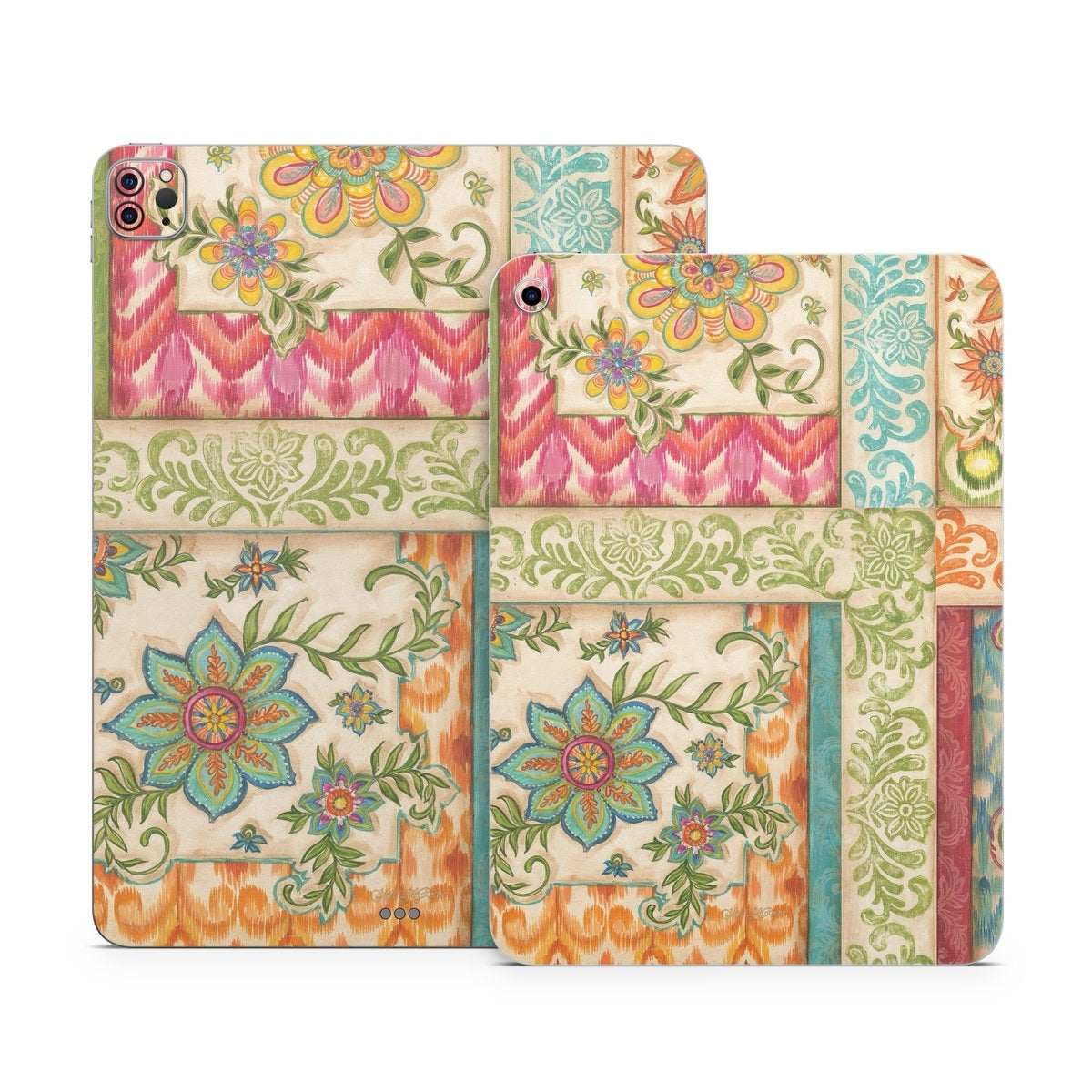 Ikat Floral - Apple iPad Skin