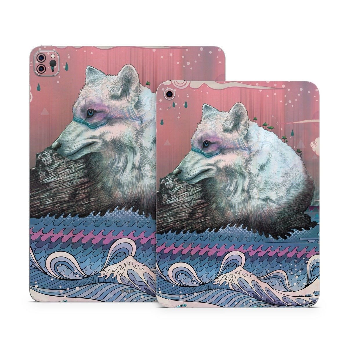 Lone Wolf - Apple iPad Skin