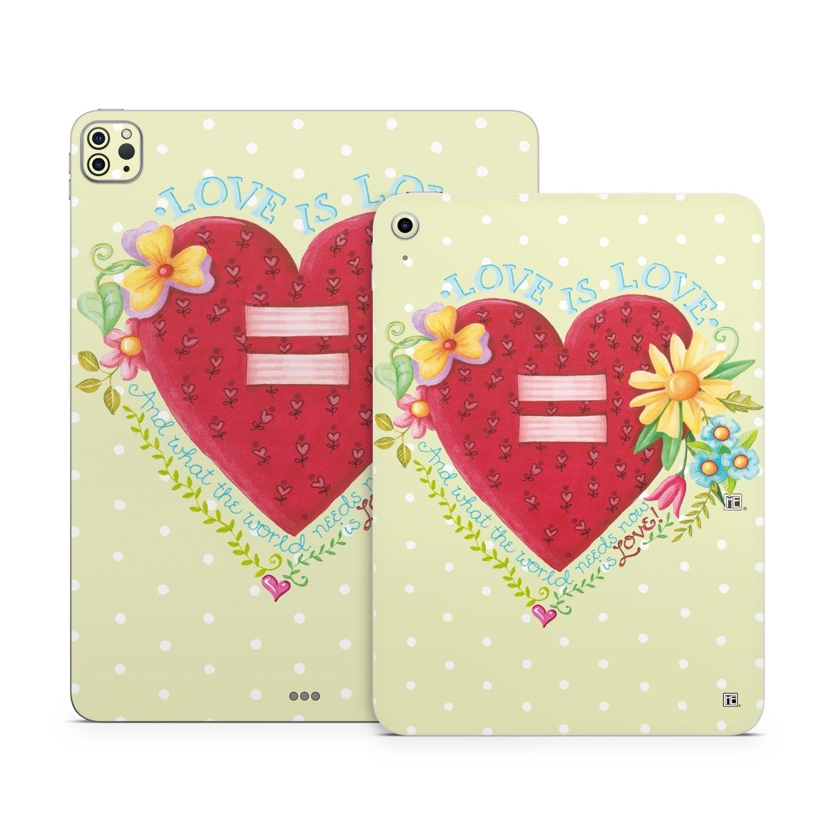 Love Is What We Need - Apple iPad Skin