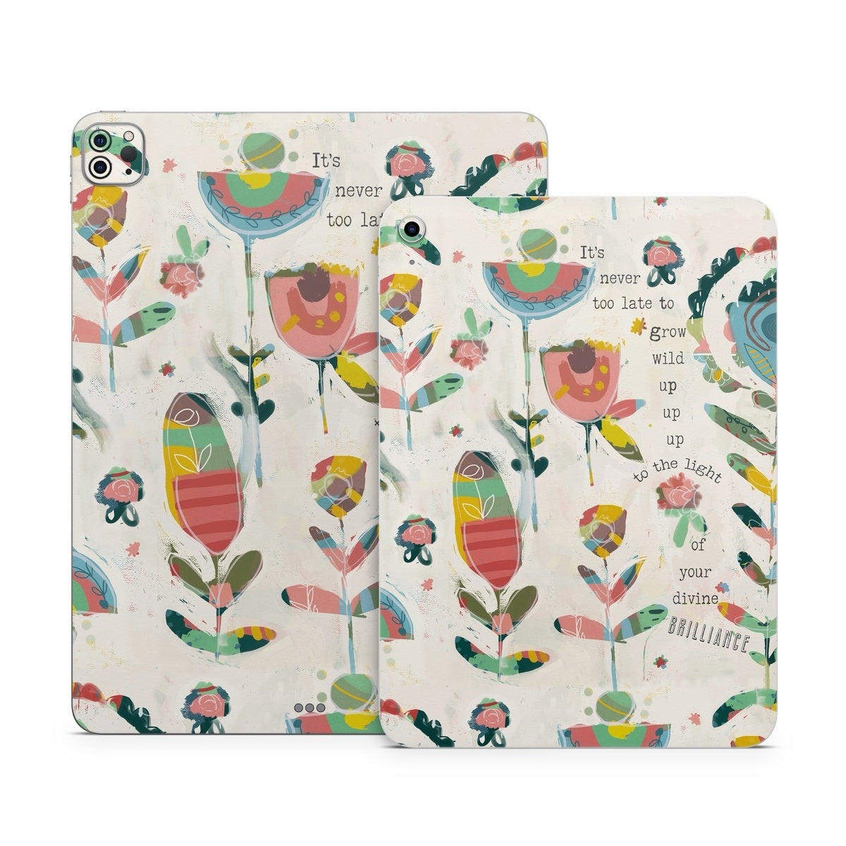 It's Never Too Late - Apple iPad Skin