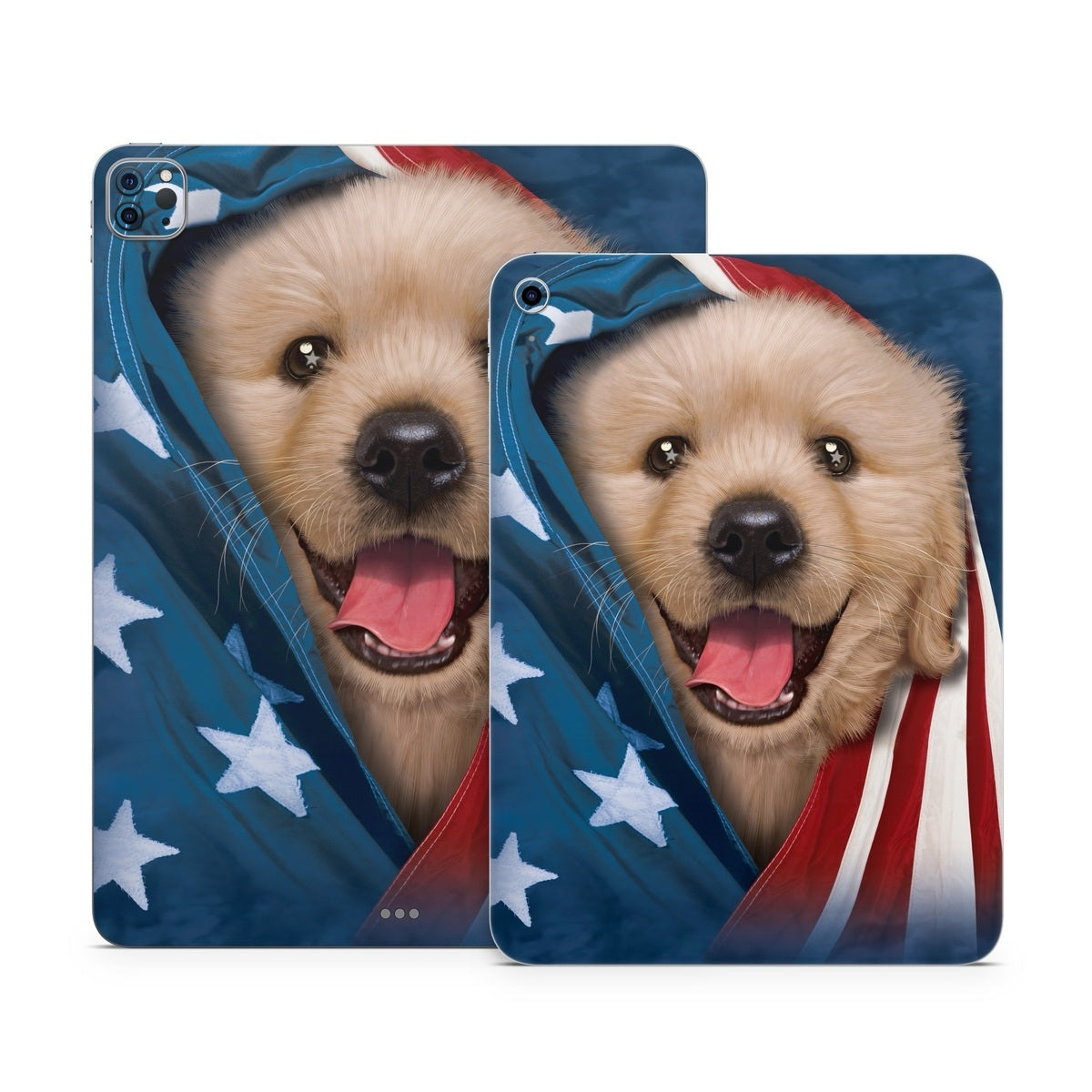 Patriotic Retriever - Apple iPad Skin