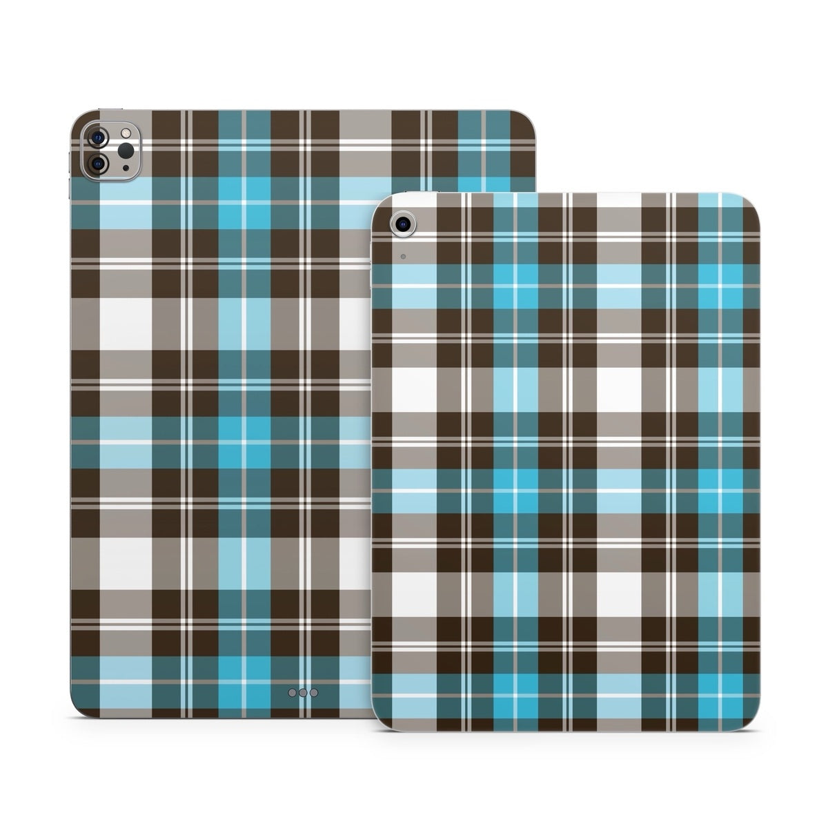 Turquoise Plaid - Apple iPad Skin