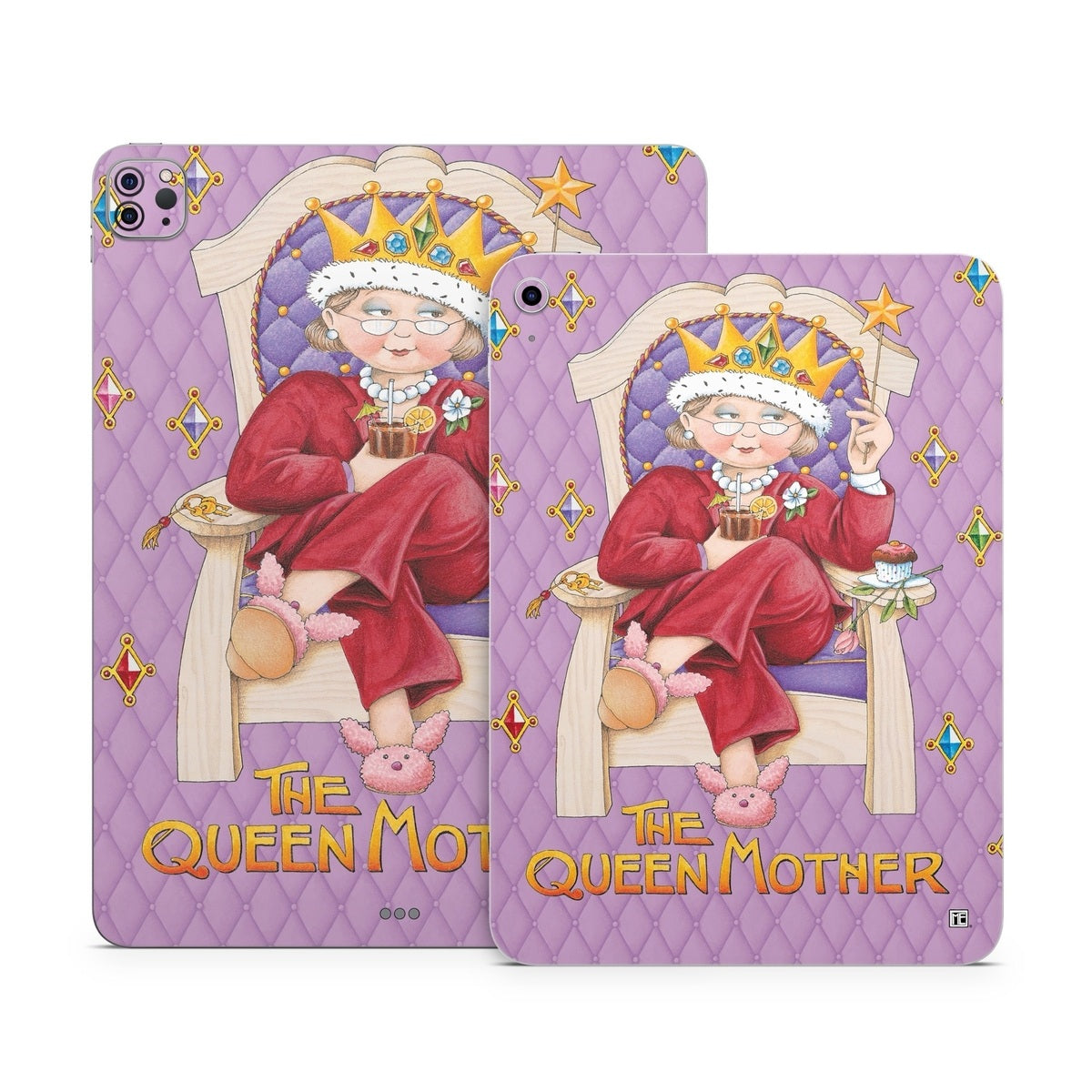 Queen Mother - Apple iPad Skin