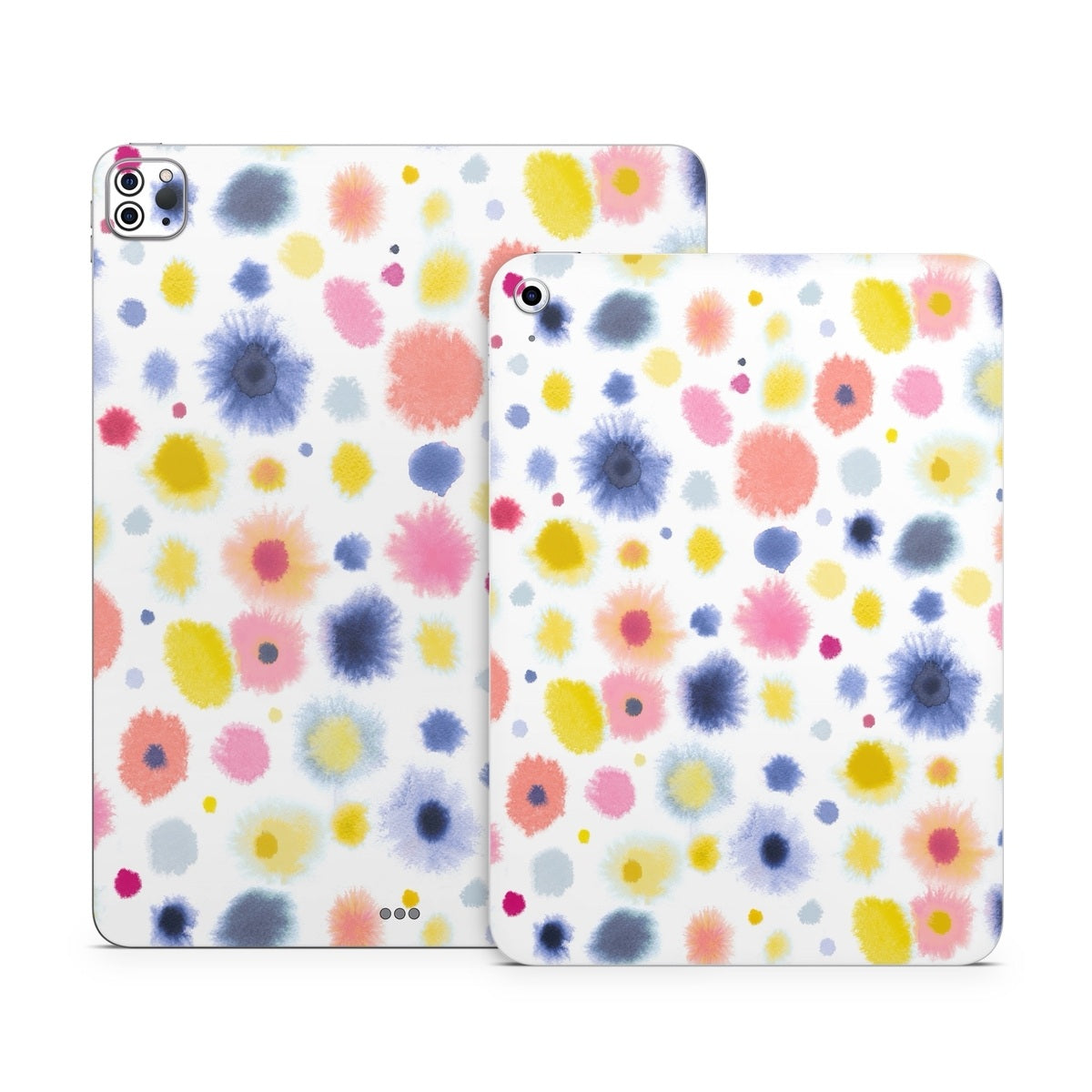 Red Blue Dots - Apple iPad Skin