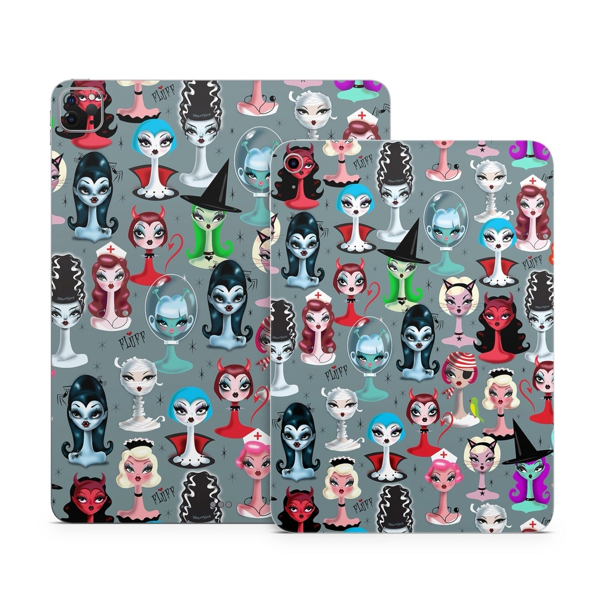 Spooky Dolls - Apple iPad Skin