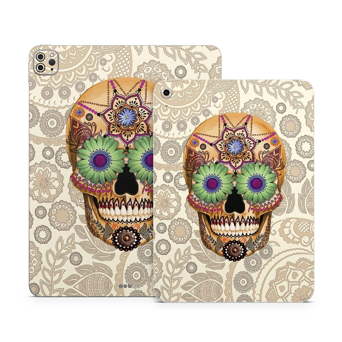 Sugar Skull Bone - Apple iPad Skin