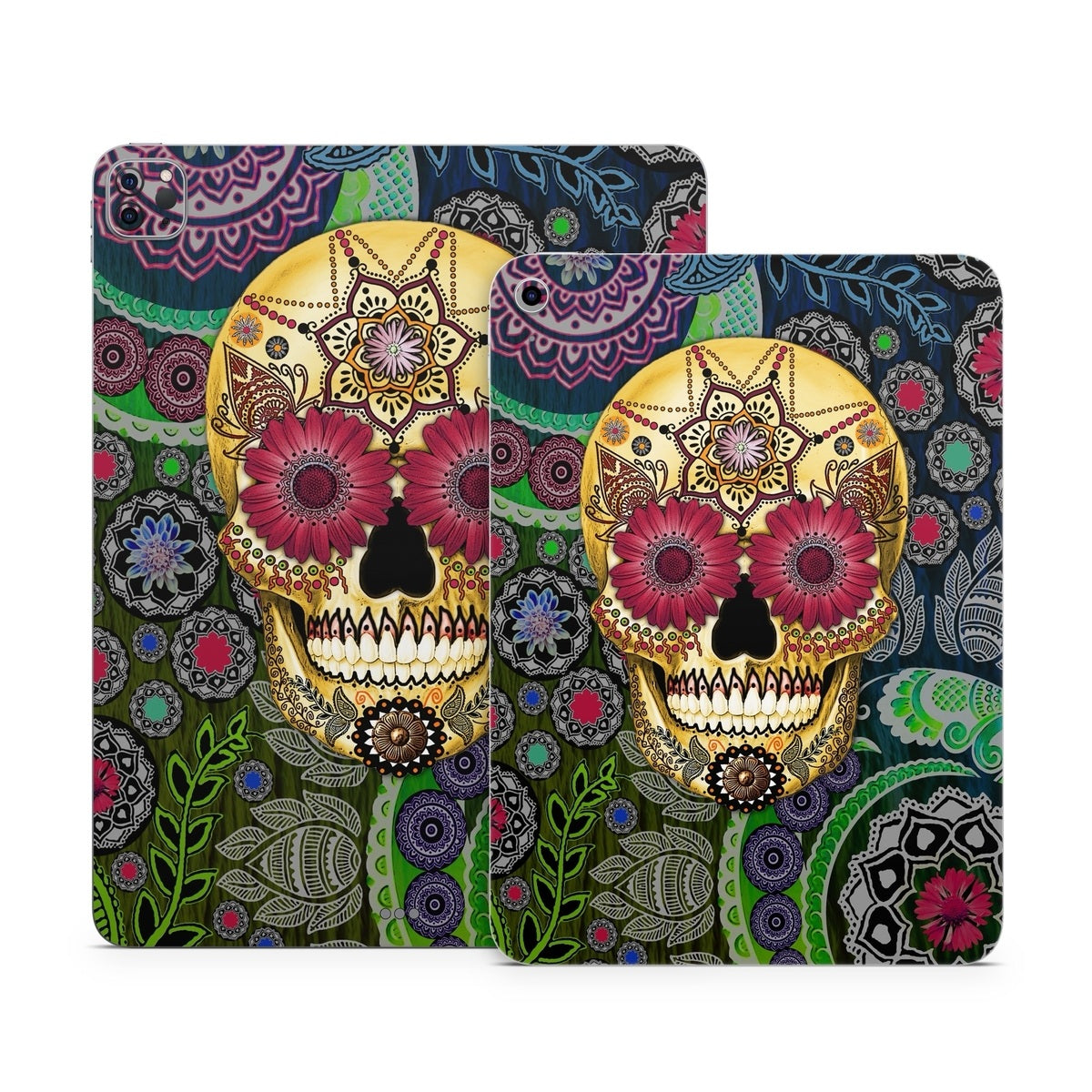 Sugar Skull Paisley - Apple iPad Skin