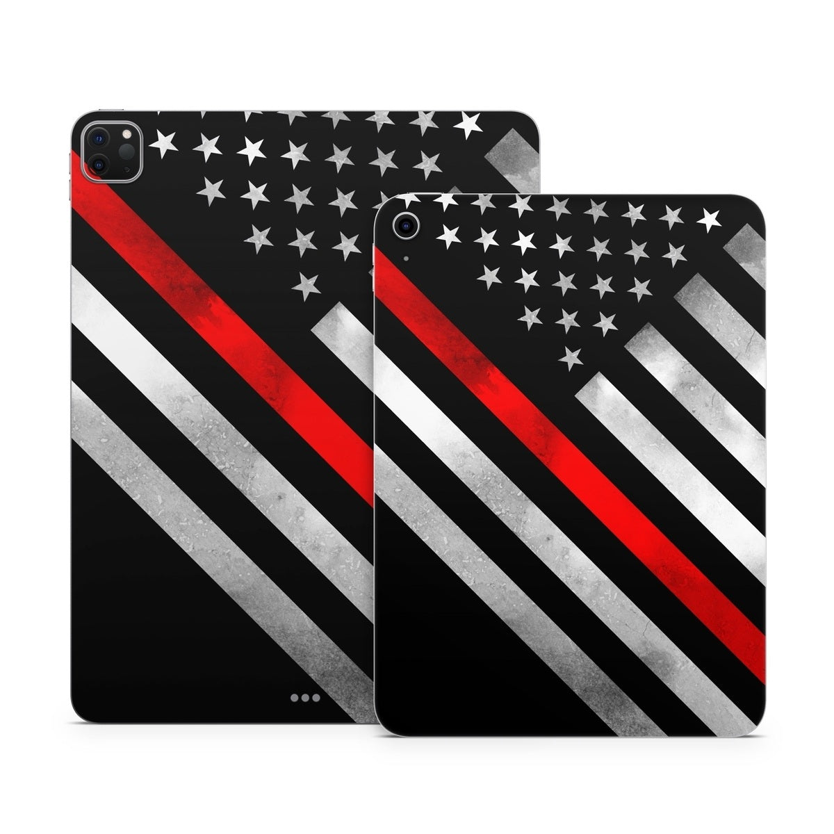 Thin Red Line Hero - Apple iPad Skin