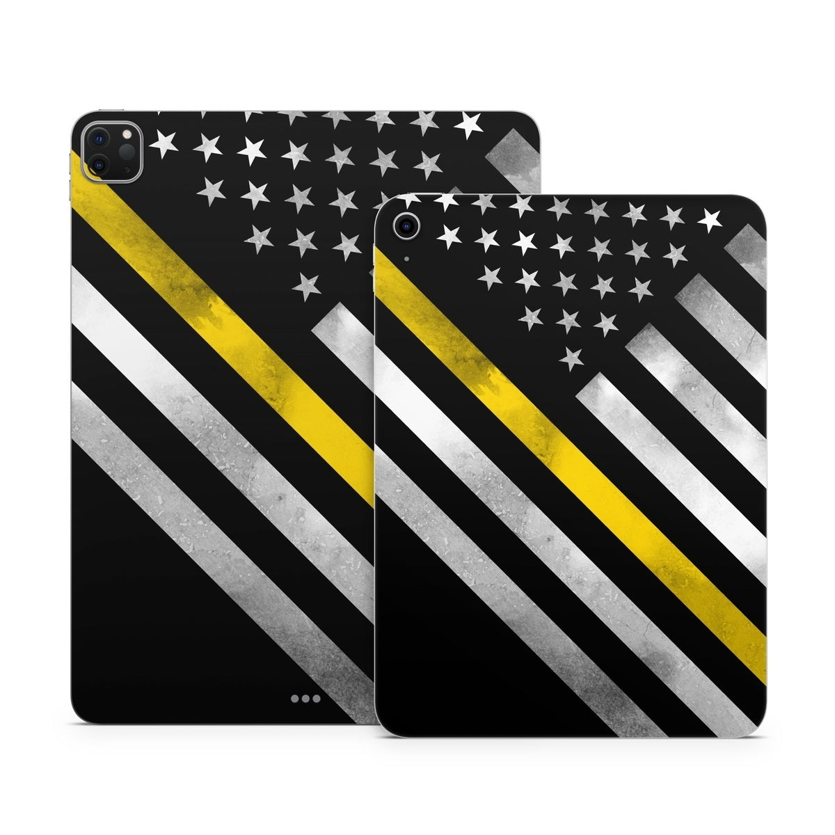 Thin Yellow Line Hero - Apple iPad Skin