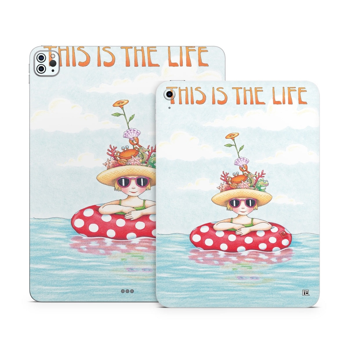 This Is The Life - Apple iPad Skin