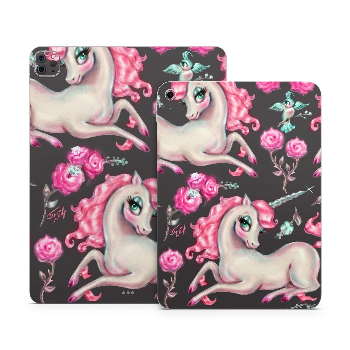 Unicorns and Roses - Apple iPad Skin