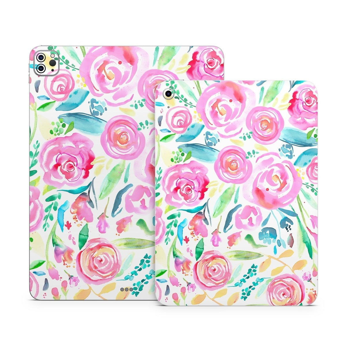 Watercolor Roses - Apple iPad Skin