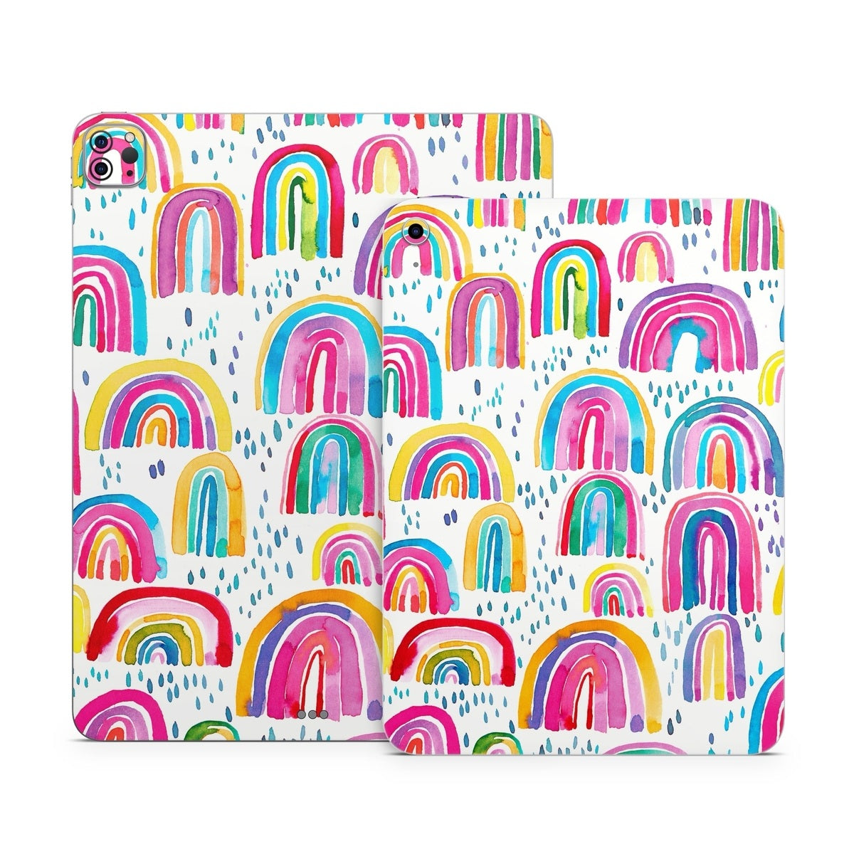 Watercolor Rainbows - Apple iPad Skin