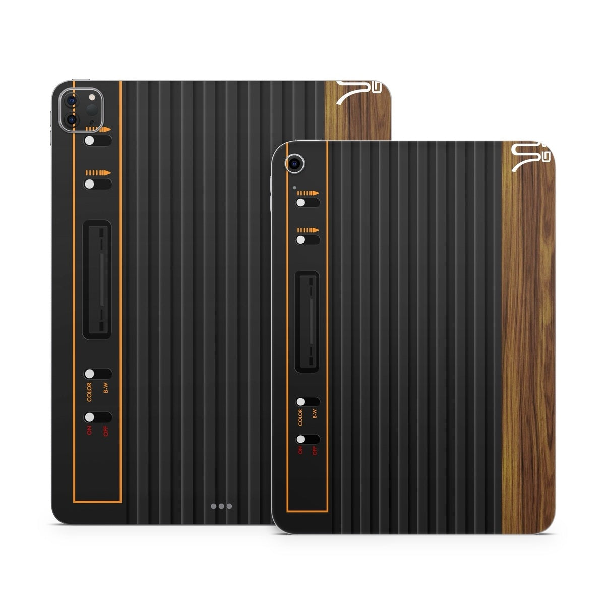 Wooden Gaming System - Apple iPad Skin