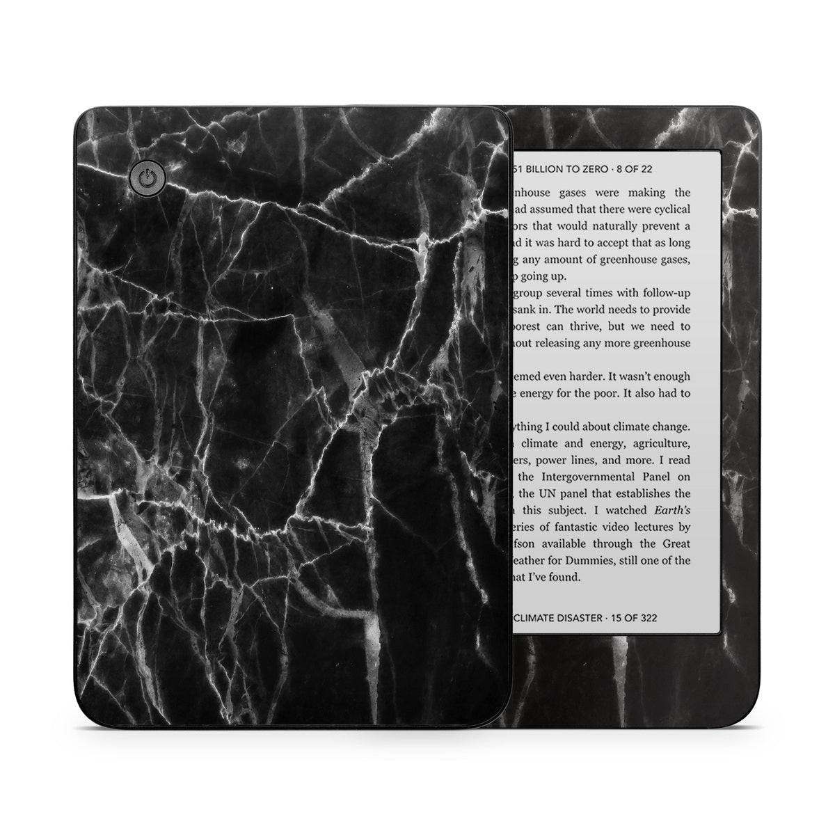 Black Marble - Kobo Clara 2E Skin