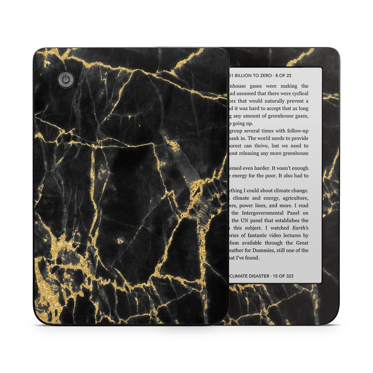 Black Gold Marble - Kobo Clara 2E Skin