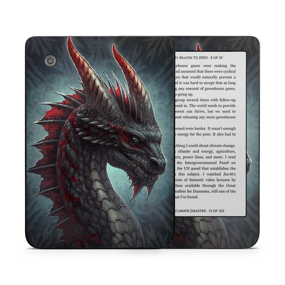 Black Dragon - Kobo Clara 2E Skin