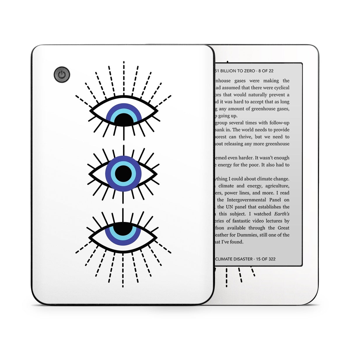 Blue Eyes - Kobo Clara 2E Skin