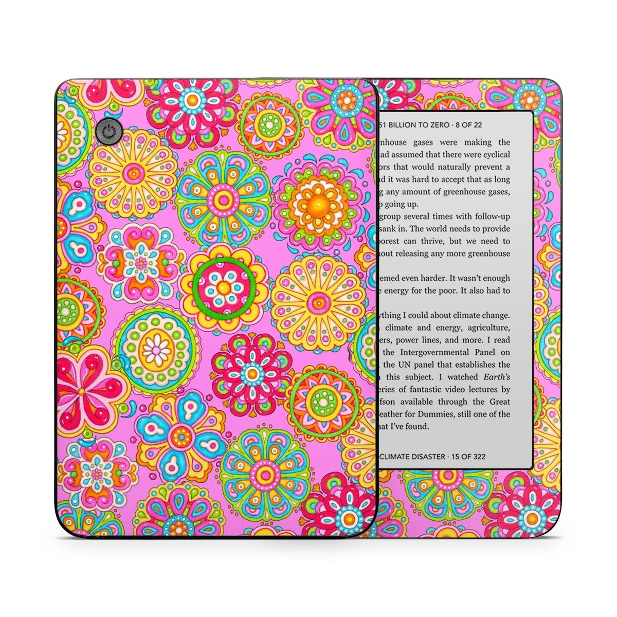 Bright Flowers - Kobo Clara 2E Skin