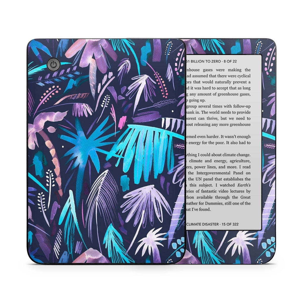 Brushstroke Palms - Kobo Clara 2E Skin