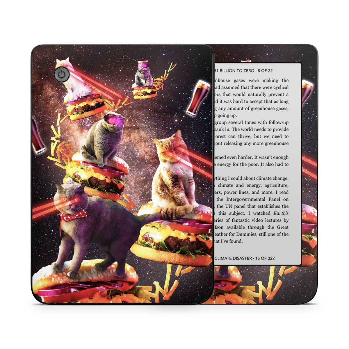 Burger Cats - Kobo Clara 2E Skin