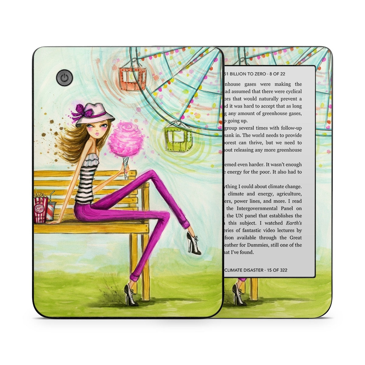 Carnival Cotton Candy - Kobo Clara 2E Skin