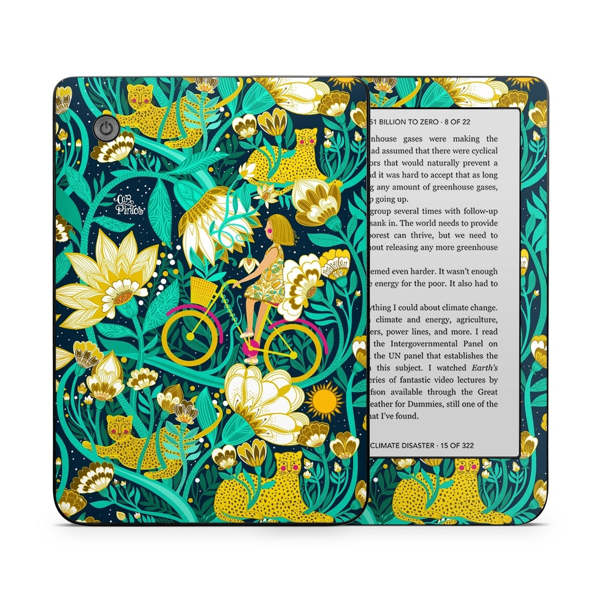 Cheetah Garden - Kobo Clara 2E Skin