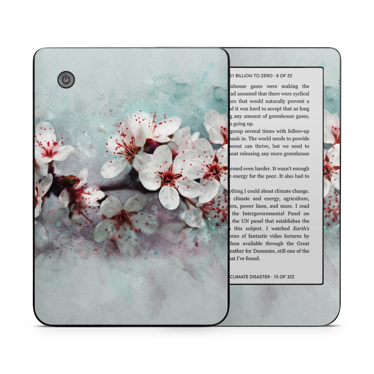 Cherry Blossoms - Kobo Clara 2E Skin