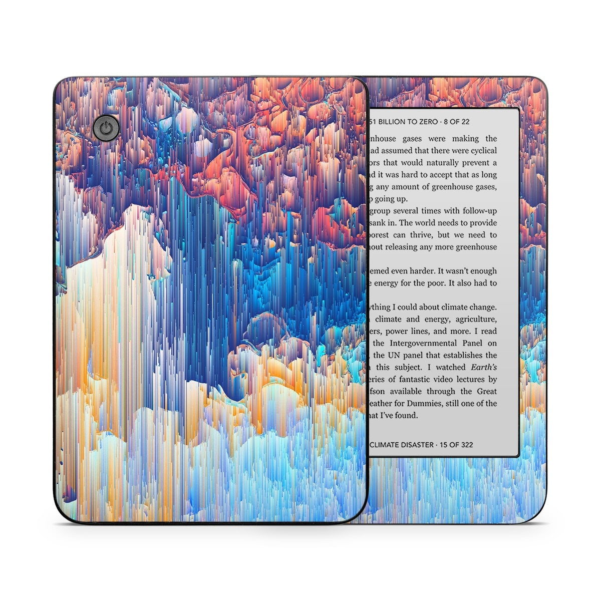 Cloud Glitch - Kobo Clara 2E Skin