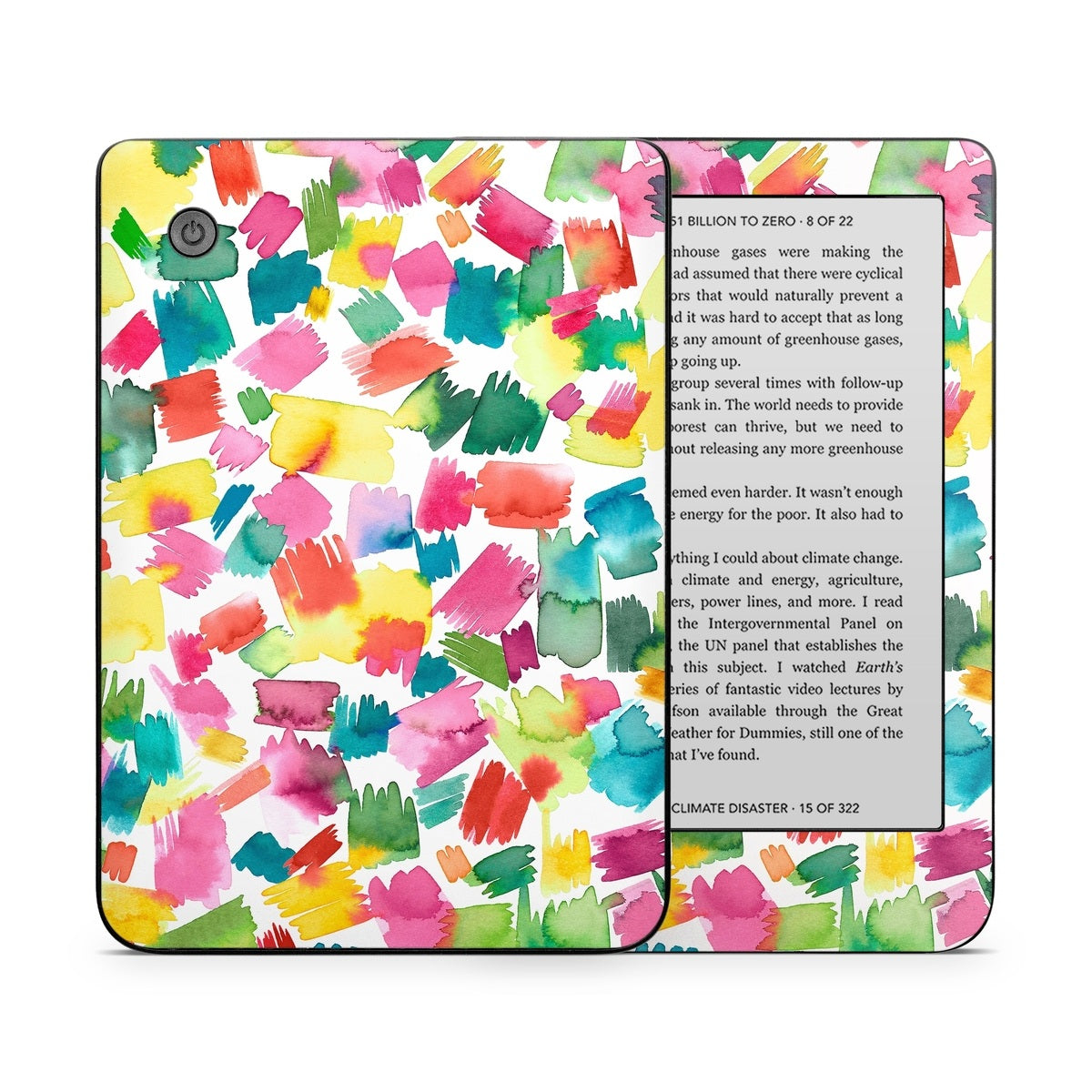 Colorful Strokes - Kobo Clara 2E Skin