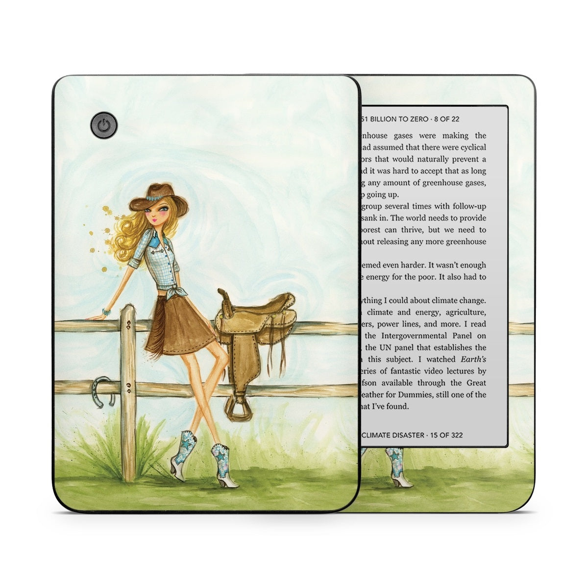 Cowgirl Glam - Kobo Clara 2E Skin