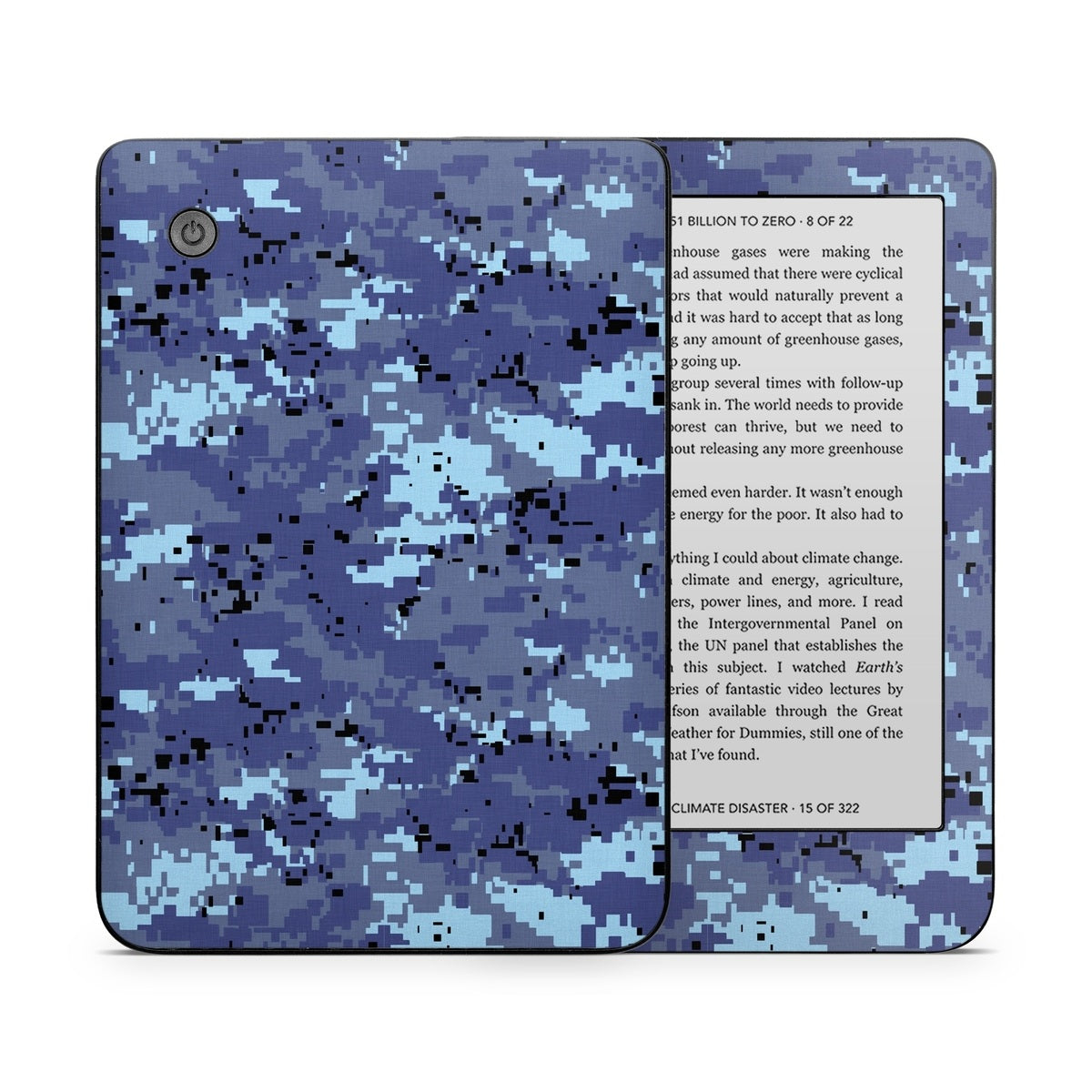 Digital Sky Camo - Kobo Clara 2E Skin