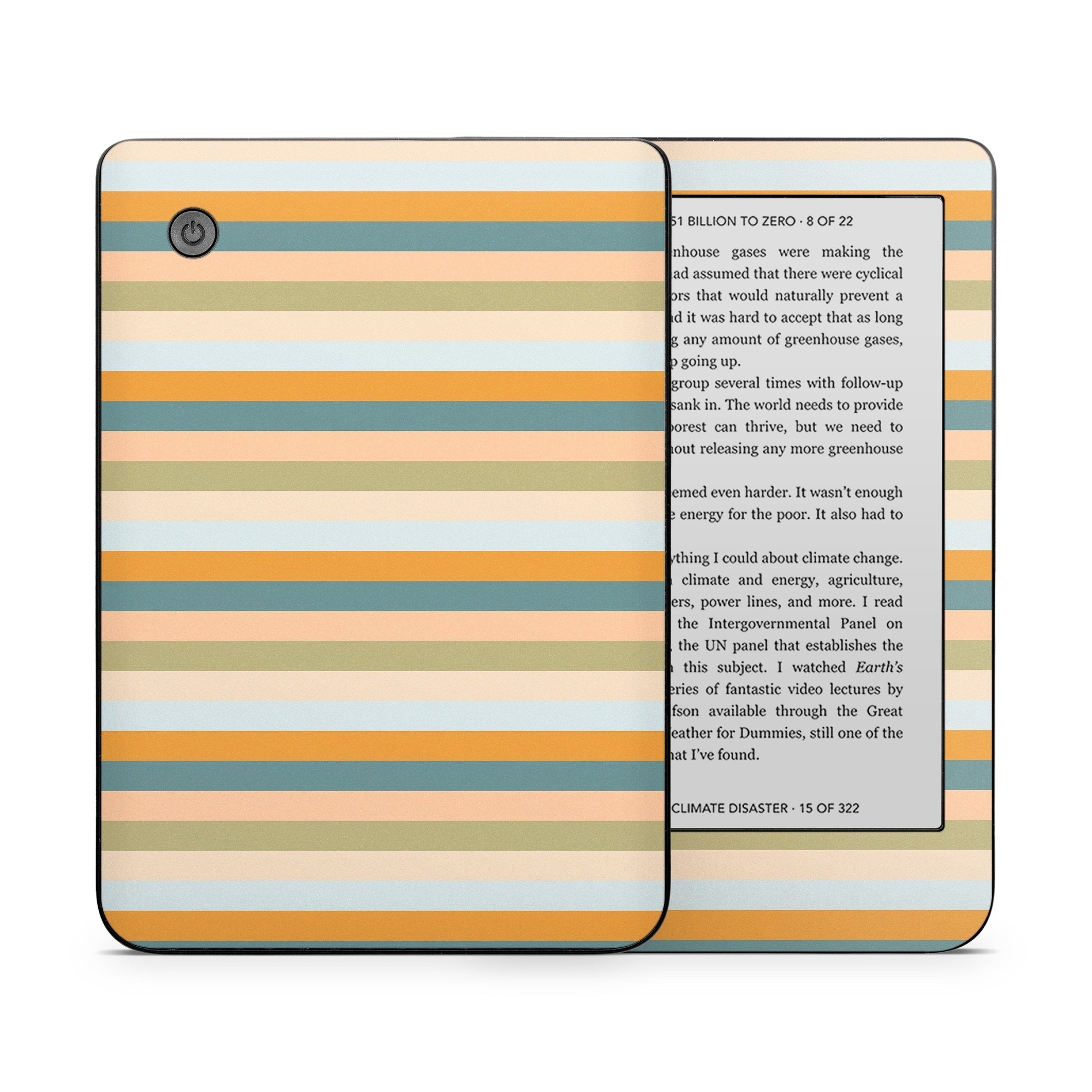 Earth Stripes - Kobo Clara 2E Skin