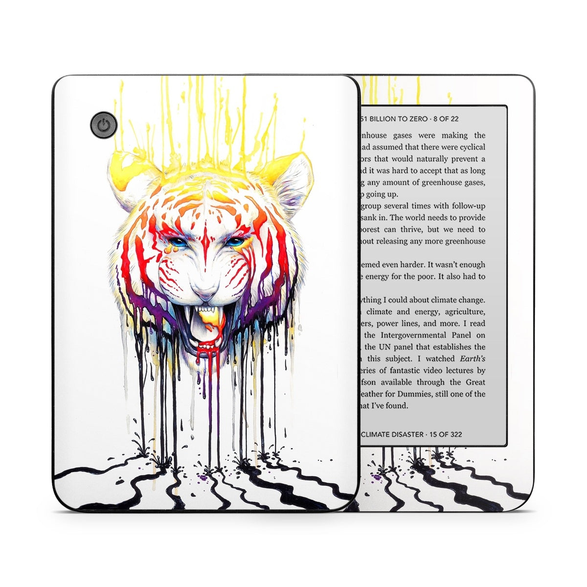 Fading Tiger - Kobo Clara 2E Skin