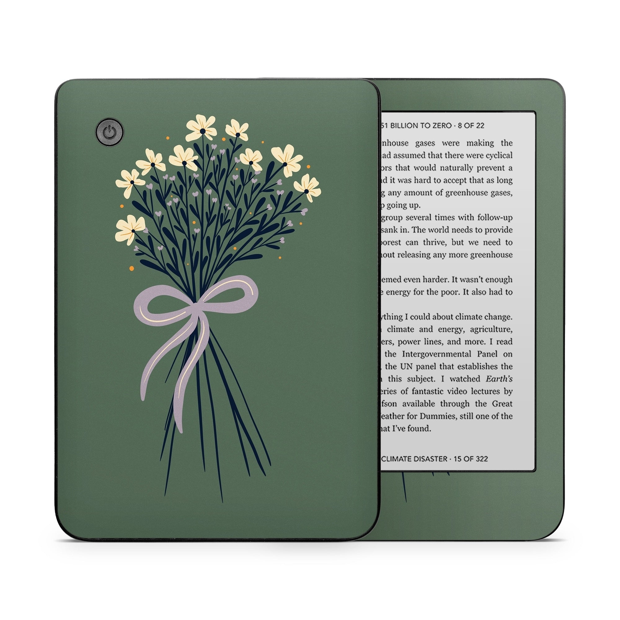 Floral Bouquet Bow  - Kobo Clara 2E Skin