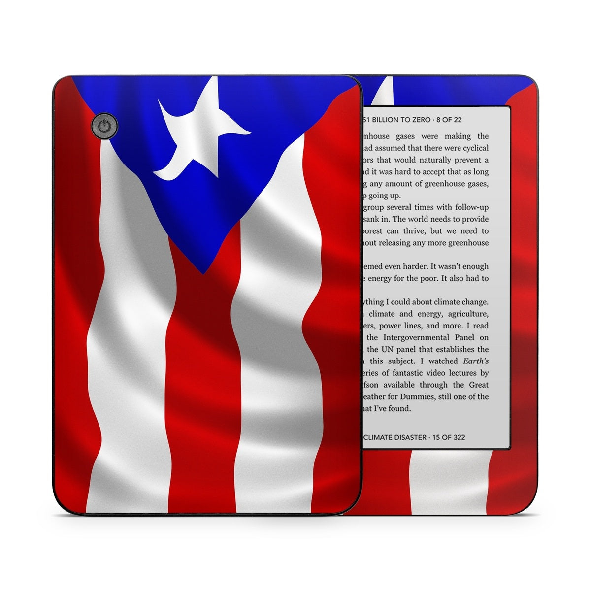 Puerto Rican Flag - Kobo Clara 2E Skin