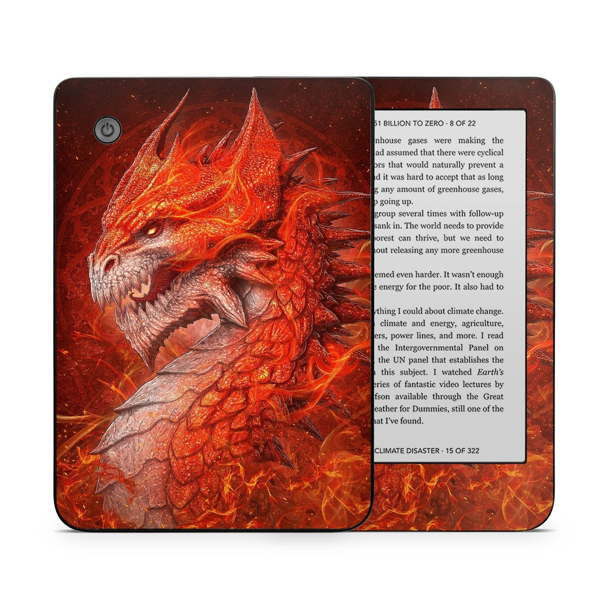 Flame Dragon - Kobo Clara 2E Skin